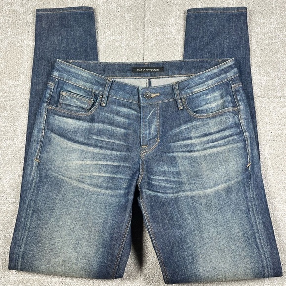 Cult of Individuality Denim - Cult Of Individuality Zen Mid Rise Skinny Blue Jean Womens Size 27